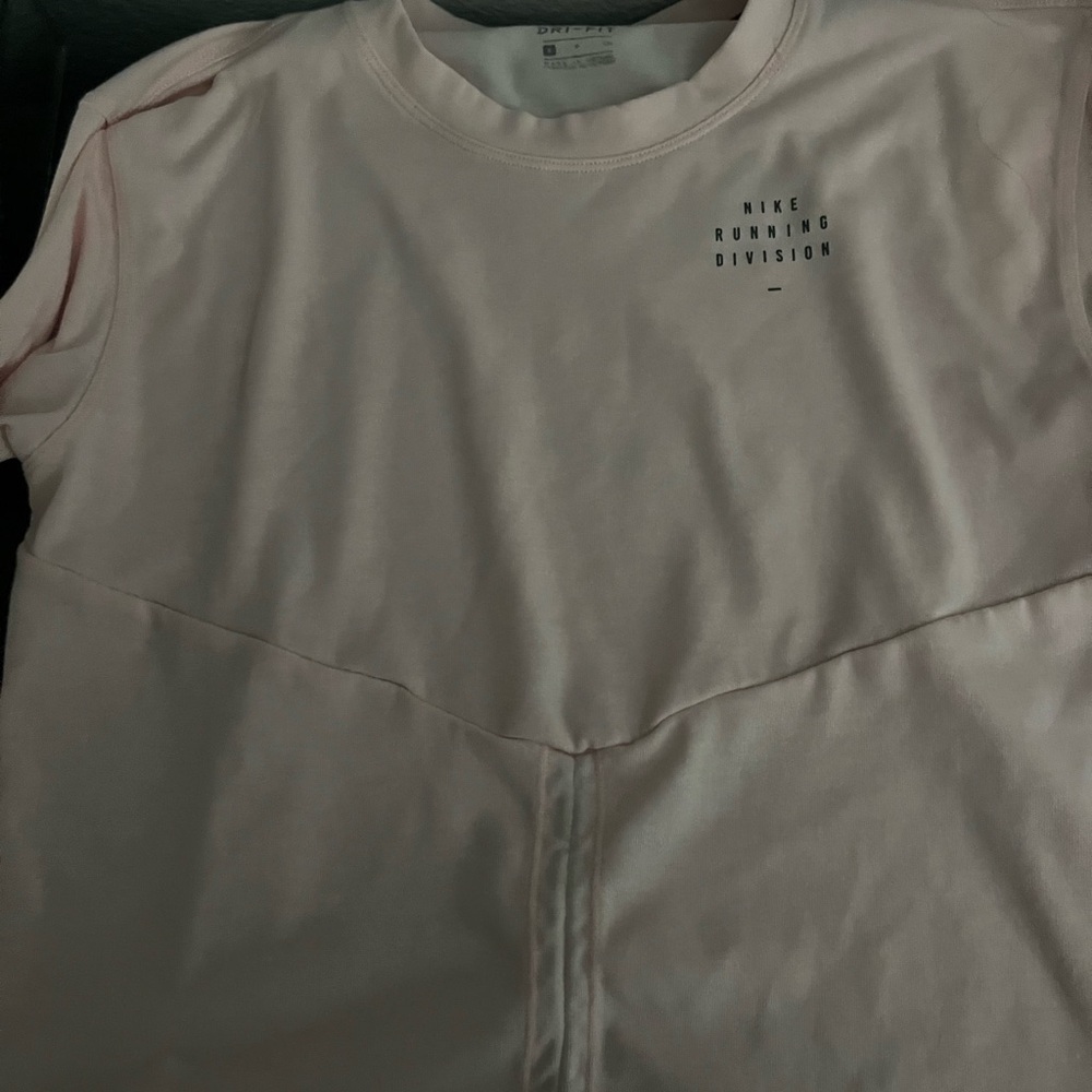 Nike Light Pink Running Division Tee